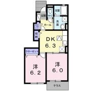 ラフィナート松南の間取り画像