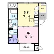クレーシェレの間取り画像