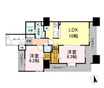 フルーリー府中の間取り画像