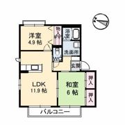 ヴェルデホンダ参番館の間取り画像