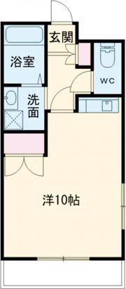 パレット新屋敷の間取り画像
