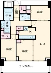 ベイシティタワーズ神戸WESTの間取り画像