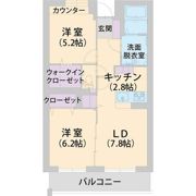 パラッツォ淵野辺Ⅰの間取り画像