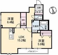 グランベレオ林道駅前の間取り画像
