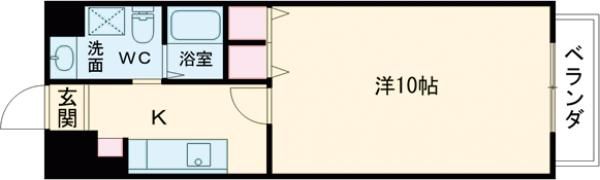 ウイング金屋町ステーションサイドの間取り画像