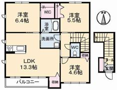 アルコ A棟の間取り画像