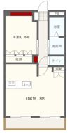 グランドールわらしな川の間取り画像