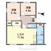 ロジュマンイズミBCD棟の間取り画像