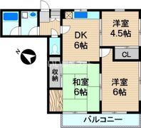 クリエール神明の間取り画像