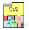 Blanc Cube一ノ割の間取り画像