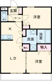 エスポワールの間取り画像