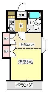 エスポ・アール鳴海の間取り画像