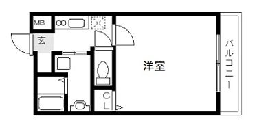 シュマンセプト神戸の間取り画像