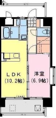 クロスワイズ神宮外苑ウエストの間取り画像