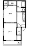 コーポあじさいの間取り画像