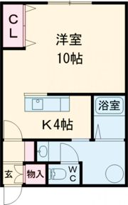 ラメゾンⅠの間取り画像