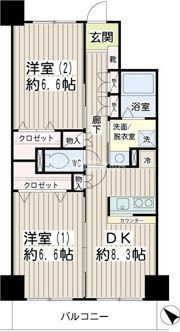 スカイ61の間取り画像