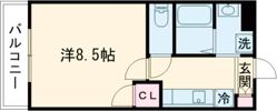 コンフォールHIの間取り画像