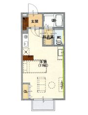 ジュネスRの間取り画像