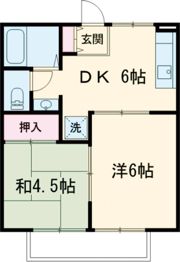 サマックスルミナスⅢの間取り画像