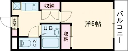 カルム北条の間取り画像