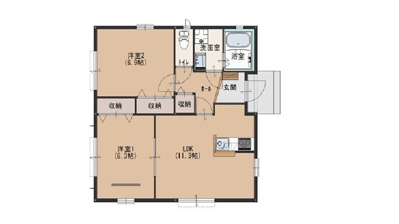 間取図