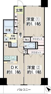 スカイ61の間取り画像