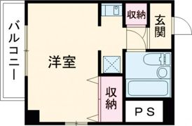レインボーハイツの間取り画像