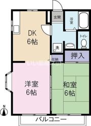 アネックス東名の間取り画像