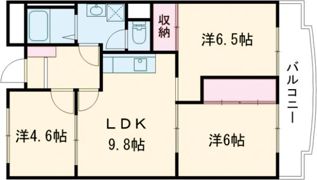 リッチウォーク佃町の間取り画像