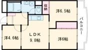 リッチウォーク佃町の間取り画像