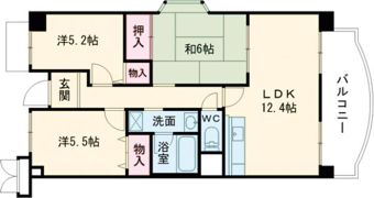 プレミール28の間取り画像