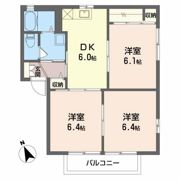 きせがわハイツ Bの間取り画像