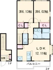 エスペランサ岩切の間取り画像
