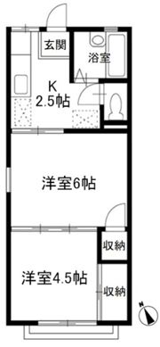 コージーハウス真野の間取り画像