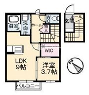 シャーメゾン瑠璃の間取り画像