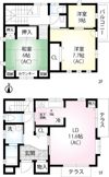 厚木戸建の間取り画像