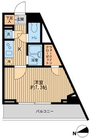 HF早稲田レジデンスの間取り画像