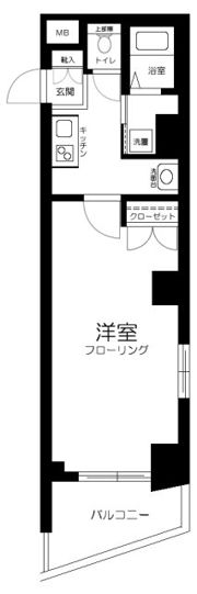 ロイヤルパレス四ッ谷の間取り画像