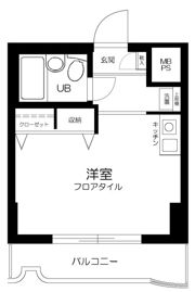 ライオンズプラザ鶴見中央の間取り画像