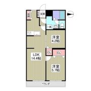 リブレス熊谷中央の間取り画像