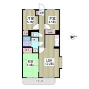 サンライズマンション 熊谷の間取り画像