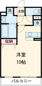大島マンション2の間取り画像