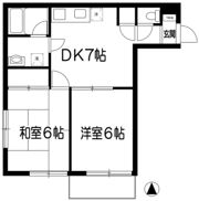 武蔵ハイツⅠの間取り画像