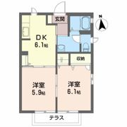 シャーメゾン エスペランサの間取り画像