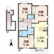 ブランドールの間取り画像