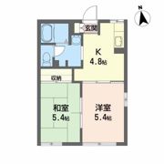 ディアス北田 Cの間取り画像
