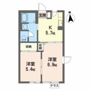 シャルム若菜6の間取り画像