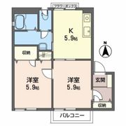 グランソレイユCの間取り画像