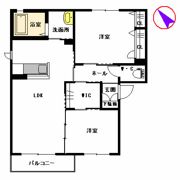 シャーメゾン谷町 A棟の間取り画像